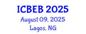 International Conference on Biochemical Engineering and Bioengineering (ICBEB) August 09, 2025 - Lagos, Nigeria