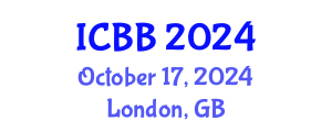 International Conference on Biochemistry and Biotechnology (ICBB) October 17, 2024 - London, United Kingdom