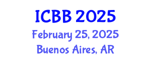 International Conference on Biochemistry and Biotechnology (ICBB) February 25, 2025 - Buenos Aires, Argentina