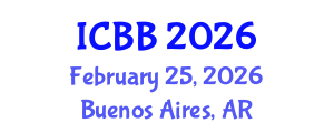 International Conference on Biochemistry and Biotechnology (ICBB) February 25, 2026 - Buenos Aires, Argentina