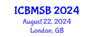 International Conference on Biochemistry, Molecular and Structural Biology (ICBMSB) August 22, 2024 - London, United Kingdom