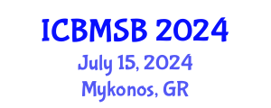 International Conference on Biochemistry, Molecular and Structural Biology (ICBMSB) July 15, 2024 - Mykonos, Greece