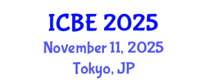International Conference on Biodiversity and Ecosystems (ICBE) November 11, 2025 - Tokyo, Japan