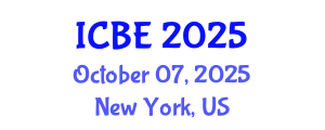 International Conference on Biodiversity and Ecosystems (ICBE) October 07, 2025 - New York, United States