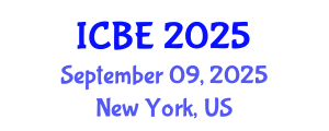 International Conference on Biodiversity and Ecosystems (ICBE) September 09, 2025 - New York, United States