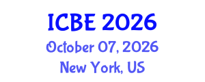 International Conference on Biodiversity and Ecosystems (ICBE) October 07, 2026 - New York, United States