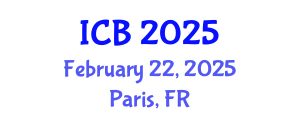 International Conference on Biodiversity (ICB) February 22, 2025 - Paris, France