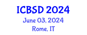 International Conference on Bioeconomy and Sustainable Development (ICBSD) June 03, 2024 - Rome, Italy