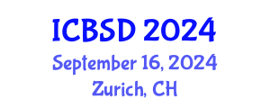 International Conference on Bioeconomy and Sustainable Development (ICBSD) September 16, 2024 - Zurich, Switzerland