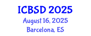 International Conference on Bioeconomy and Sustainable Development (ICBSD) August 16, 2025 - Barcelona, Spain