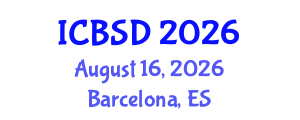 International Conference on Bioeconomy and Sustainable Development (ICBSD) August 16, 2026 - Barcelona, Spain