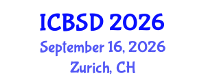 International Conference on Bioeconomy and Sustainable Development (ICBSD) September 16, 2026 - Zurich, Switzerland