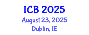 International Conference on Bioelectronics (ICB) August 23, 2025 - Dublin, Ireland