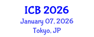 International Conference on Bioelectronics (ICB) January 07, 2026 - Tokyo, Japan