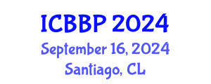 International Conference on Bioenergy and Biofuel Production (ICBBP) September 16, 2024 - Santiago, Chile