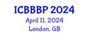 International Conference on Bioenergy, Biogas and Biogas Production (ICBBBP) April 11, 2024 - London, United Kingdom
