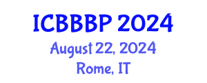 International Conference on Bioenergy, Biogas and Biogas Production (ICBBBP) August 22, 2024 - Rome, Italy