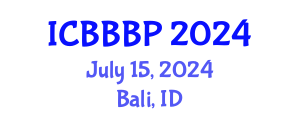 International Conference on Bioenergy, Biogas and Biogas Production (ICBBBP) July 15, 2024 - Bali, Indonesia