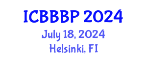 International Conference on Bioenergy, Biogas and Biogas Production (ICBBBP) July 18, 2024 - Helsinki, Finland