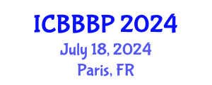 International Conference on Bioenergy, Biogas and Biogas Production (ICBBBP) July 18, 2024 - Paris, France