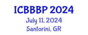 International Conference on Bioenergy, Biogas and Biogas Production (ICBBBP) July 11, 2024 - Santorini, Greece
