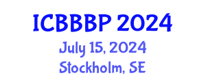 International Conference on Bioenergy, Biogas and Biogas Production (ICBBBP) July 15, 2024 - Stockholm, Sweden
