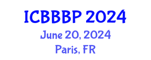 International Conference on Bioenergy, Biogas and Biogas Production (ICBBBP) June 20, 2024 - Paris, France
