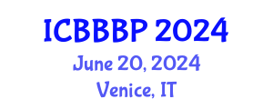International Conference on Bioenergy, Biogas and Biogas Production (ICBBBP) June 20, 2024 - Venice, Italy