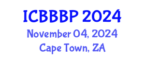 International Conference on Bioenergy, Biogas and Biogas Production (ICBBBP) November 04, 2024 - Cape Town, South Africa
