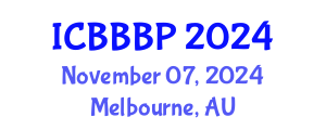 International Conference on Bioenergy, Biogas and Biogas Production (ICBBBP) November 07, 2024 - Melbourne, Australia