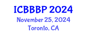 International Conference on Bioenergy, Biogas and Biogas Production (ICBBBP) November 25, 2024 - Toronto, Canada