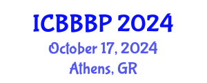 International Conference on Bioenergy, Biogas and Biogas Production (ICBBBP) October 17, 2024 - Athens, Greece