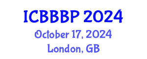 International Conference on Bioenergy, Biogas and Biogas Production (ICBBBP) October 17, 2024 - London, United Kingdom