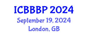 International Conference on Bioenergy, Biogas and Biogas Production (ICBBBP) September 19, 2024 - London, United Kingdom