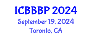 International Conference on Bioenergy, Biogas and Biogas Production (ICBBBP) September 19, 2024 - Toronto, Canada