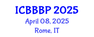 International Conference on Bioenergy, Biogas and Biogas Production (ICBBBP) April 08, 2025 - Rome, Italy