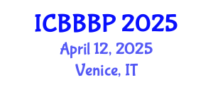 International Conference on Bioenergy, Biogas and Biogas Production (ICBBBP) April 12, 2025 - Venice, Italy