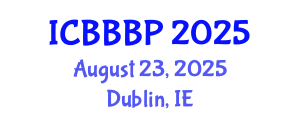 International Conference on Bioenergy, Biogas and Biogas Production (ICBBBP) August 23, 2025 - Dublin, Ireland