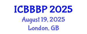International Conference on Bioenergy, Biogas and Biogas Production (ICBBBP) August 19, 2025 - London, United Kingdom