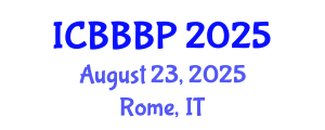 International Conference on Bioenergy, Biogas and Biogas Production (ICBBBP) August 23, 2025 - Rome, Italy