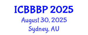 International Conference on Bioenergy, Biogas and Biogas Production (ICBBBP) August 30, 2025 - Sydney, Australia