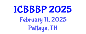 International Conference on Bioenergy, Biogas and Biogas Production (ICBBBP) February 11, 2025 - Pattaya, Thailand