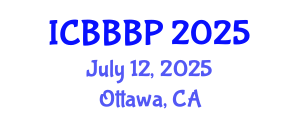 International Conference on Bioenergy, Biogas and Biogas Production (ICBBBP) July 12, 2025 - Ottawa, Canada