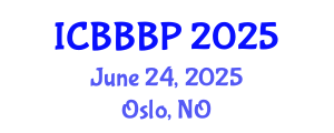 International Conference on Bioenergy, Biogas and Biogas Production (ICBBBP) June 24, 2025 - Oslo, Norway