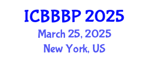 International Conference on Bioenergy, Biogas and Biogas Production (ICBBBP) March 25, 2025 - New York, United States