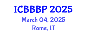 International Conference on Bioenergy, Biogas and Biogas Production (ICBBBP) March 04, 2025 - Rome, Italy