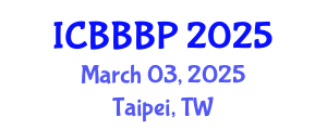 International Conference on Bioenergy, Biogas and Biogas Production (ICBBBP) March 03, 2025 - Taipei, Taiwan