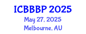 International Conference on Bioenergy, Biogas and Biogas Production (ICBBBP) May 27, 2025 - Melbourne, Australia
