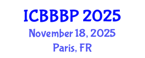 International Conference on Bioenergy, Biogas and Biogas Production (ICBBBP) November 18, 2025 - Paris, France