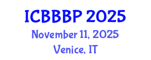 International Conference on Bioenergy, Biogas and Biogas Production (ICBBBP) November 11, 2025 - Venice, Italy